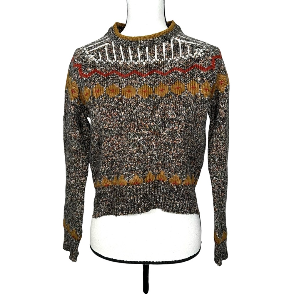 Zara Fairisle Multicolor Patterned Women's Sweater